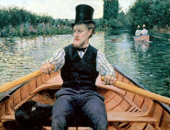 Rameur con sombrero de copa – Caillebotte Gustave Caillebotte 2024-09-20