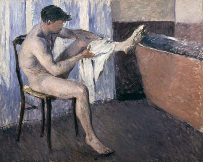 Hombre secándose la pierna – Caillebotte Gustave Caillebotte 2024-09-20