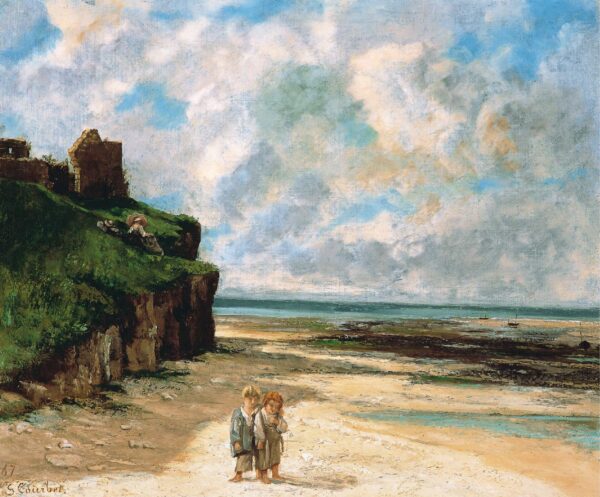 La playa de Saint-Aubin-sur-Mer – Gustave Courbet Gustave Courbet 2024-11-21