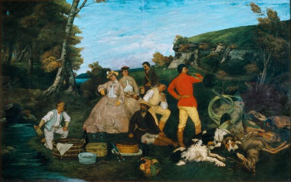 El picnic del cazador – Gustave Courbet Gustave Courbet 2024-11-21