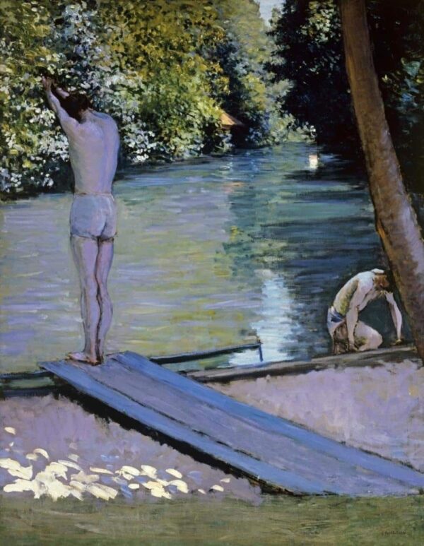 Bañistas en la orilla del río Yerres – Caillebotte Gustave Caillebotte 2024-11-21