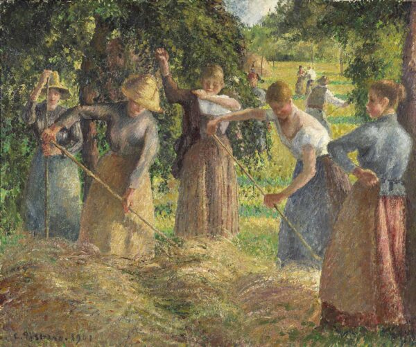 Cosecha de heno en Éragny – Camille Pissarro Camille Pissarro 2024-11-21