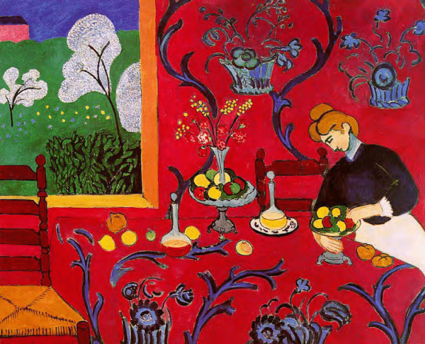 La mesa de postres roja – Matisse Henri Matisse 2024-11-21