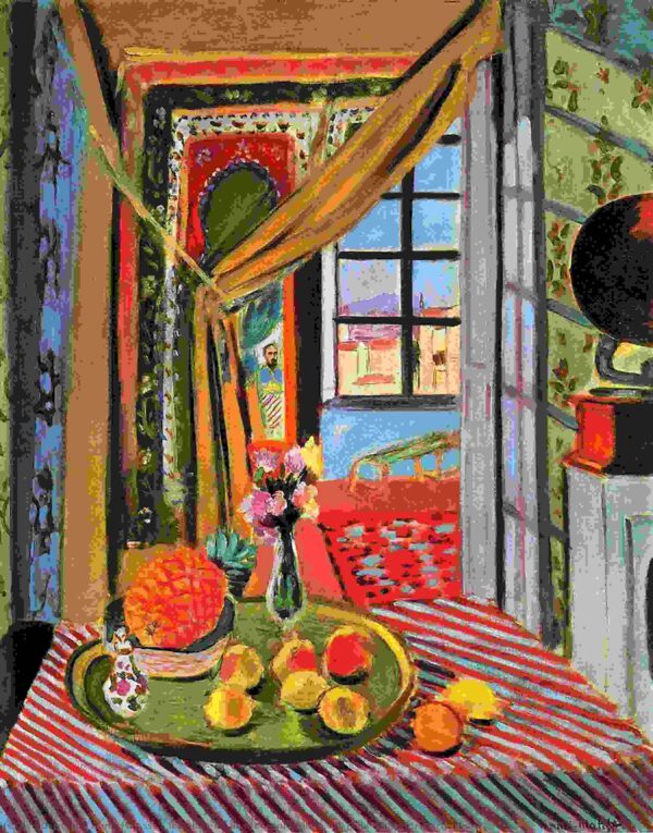 Interior con un fonógrafo – Matisse Henri Matisse 2024-11-21