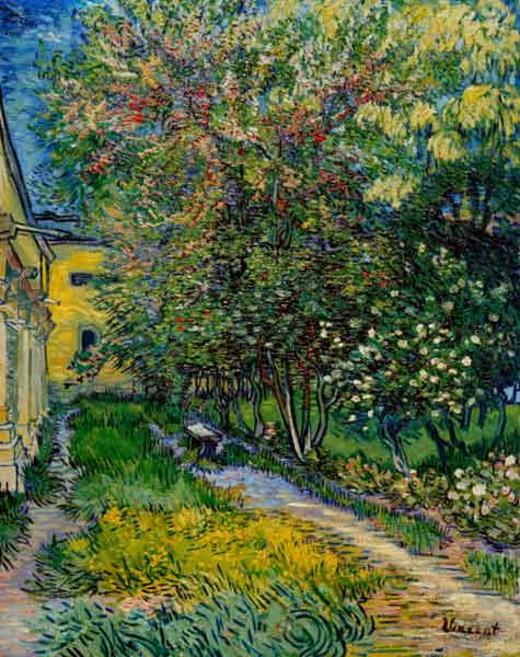 Jardín del hospital St-Rémy – Van Gogh Vincent Van Gogh 2024-09-19