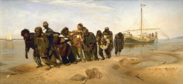 Los transportistas de barcazas en el Volga – Ilya Repin Iliá Repin 2024-11-21