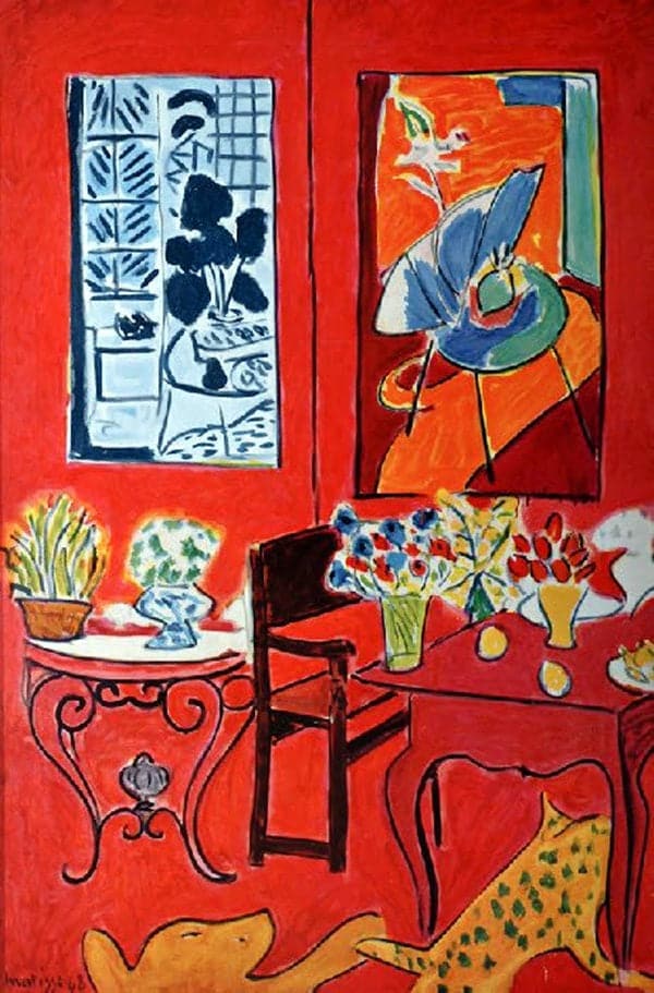 Gran interior rojo – Matisse Henri Matisse 2024-11-21