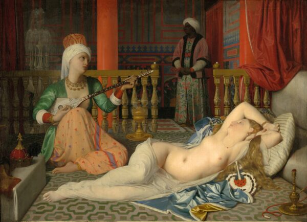 Odalisca con esclavo – Jean-Auguste-Dominique Ingres Jean-Auguste-Dominique Ingres 2024-11-21