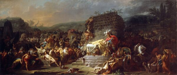 Los juegos funerarios de Patroclo – Jacques-Louis David Jacques-Louis David 2024-11-21