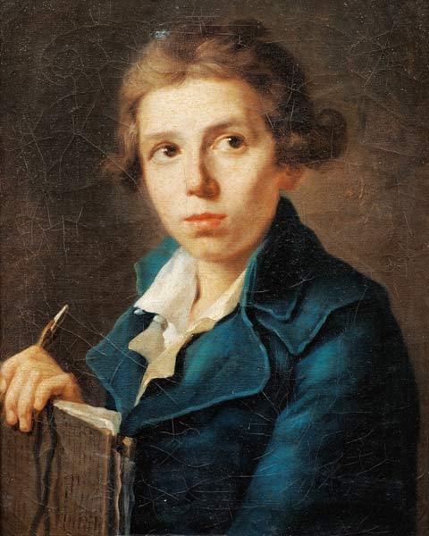 Retrato de Jacques-Louis David (1748-1825) en su juventud – Jacques-Louis David Jacques-Louis David 2024-11-21