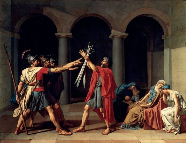 El juramento de los Horacios – Jacques-Louis David Jacques-Louis David 2024-11-21