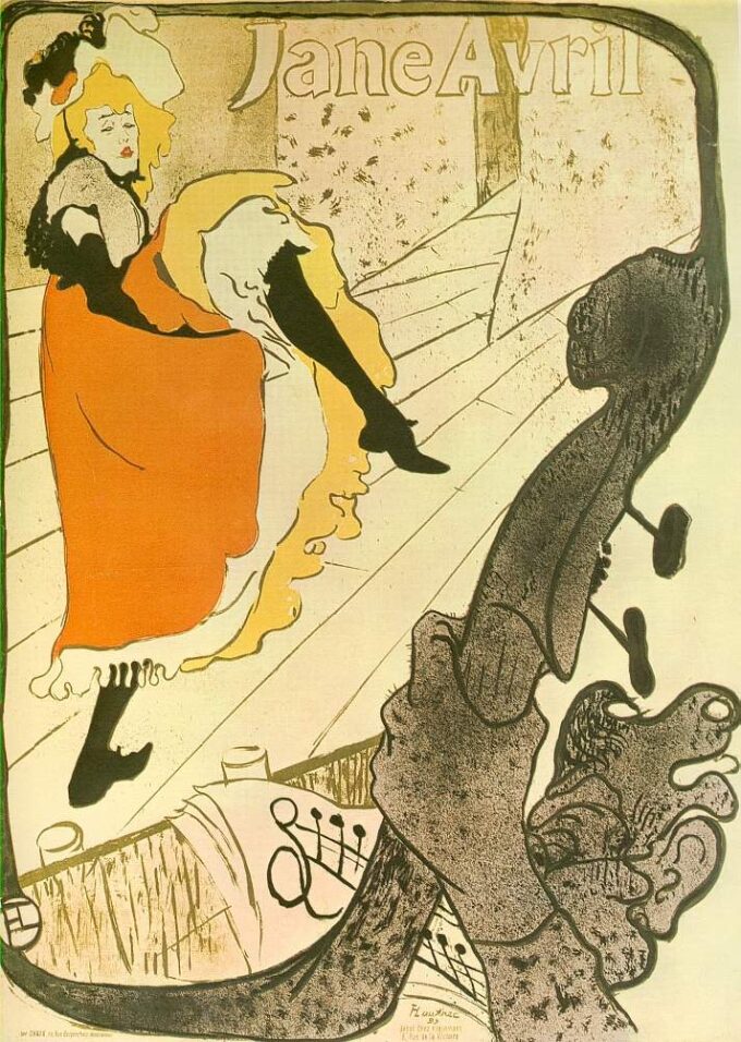 Jane Avril – Toulouse Lautrec Henri de Toulouse-Lautrec 2024-09-20