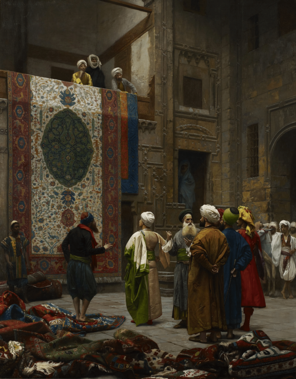 Vendedor de alfombras en El Cairo – Jean-Léon Gérôme Jean-Léon Gérôme 2024-11-21