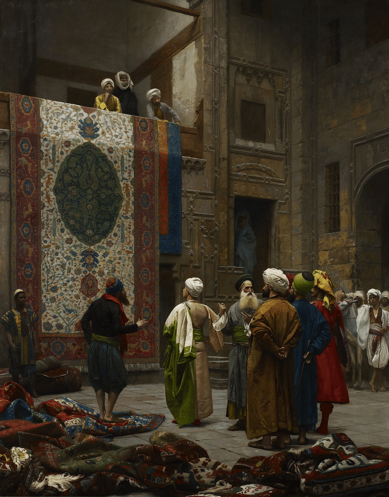 Vendedor de alfombras en El Cairo – Jean-Léon Gérôme Jean-Léon Gérôme 2024-09-20 2