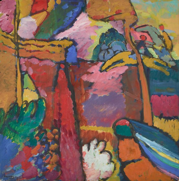 Estudio para la improvisación – Vassily Kandinsky Vasili Kandinski 2024-09-20