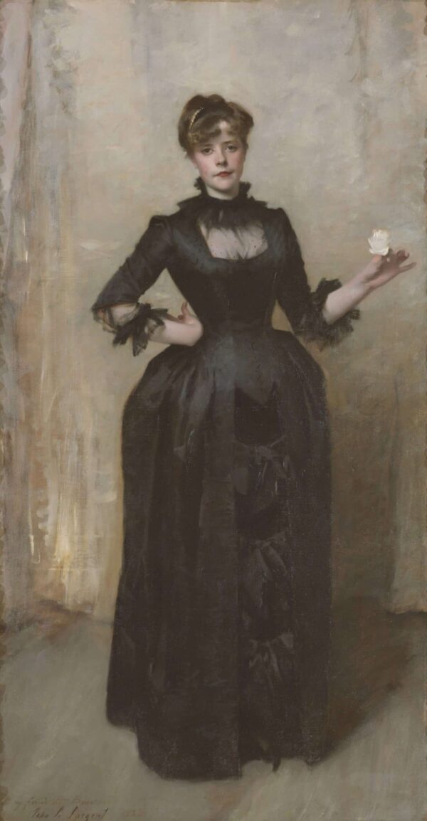 Dama con rosa – John Singer Sargent John Singer Sargent 2024-11-21