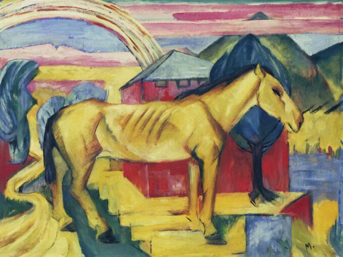 Caballo largo amarillo – Franz Marc Franz Marc 2024-09-19