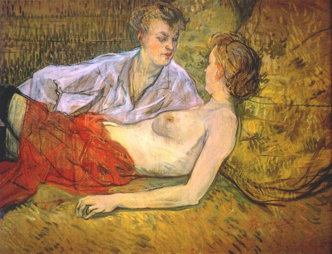 Las dos novias – Toulouse Lautrec Henri de Toulouse-Lautrec 2024-09-20