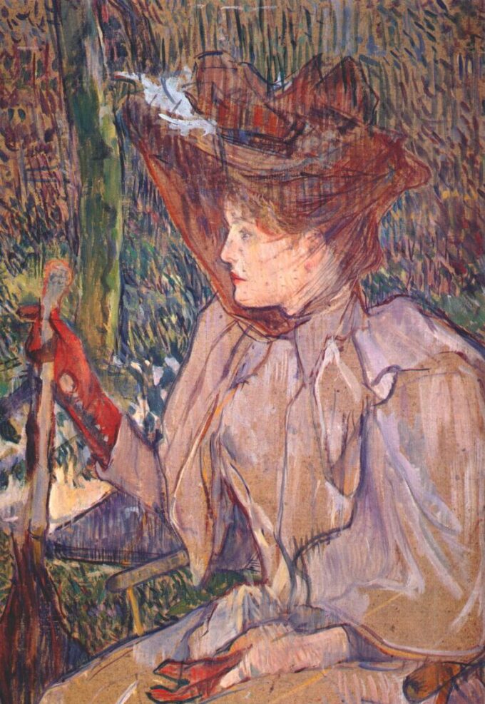 Mujer sentada con guantes – Toulouse Lautrec Henri de Toulouse-Lautrec 2024-09-20