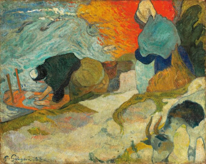 Las Lavanderas en Arles – Paul Gauguin Paul Gauguin 2024-09-20