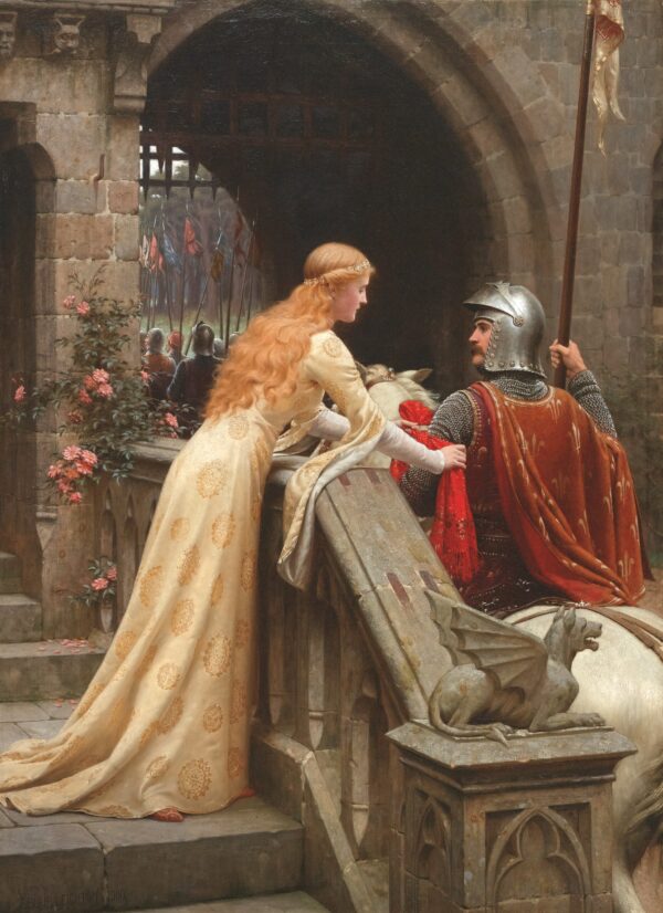 Dios te protege, 1900 – Edmund Leighton Edmund Leighton 2024-11-21