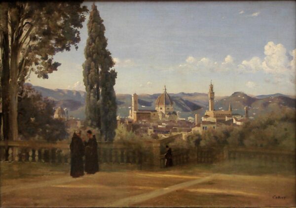 Vista de Florencia desde el jardín de Boboli – Camille Corot Camille Corot 2024-12-31