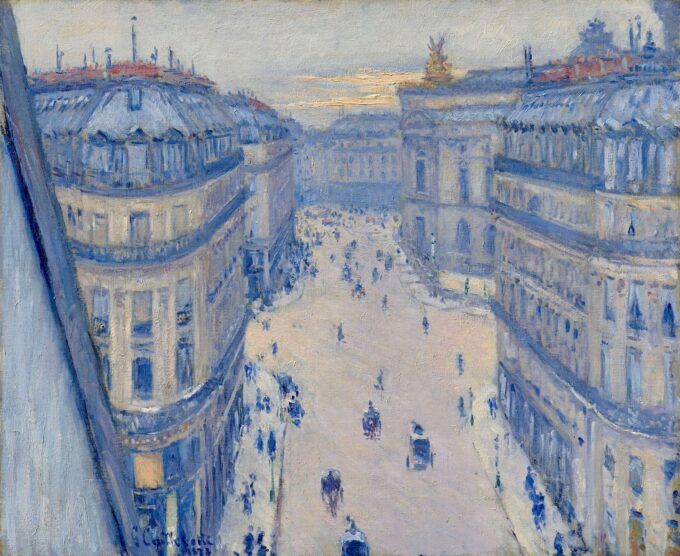 La rue Halévy vista desde el sexto piso – Caillebotte Gustave Caillebotte 2024-09-20