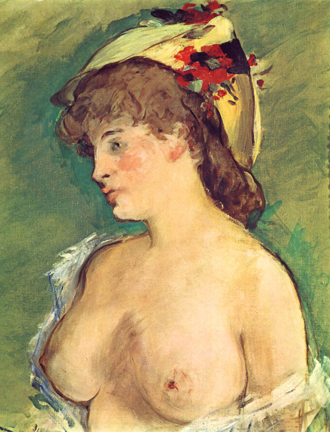 La rubia de pechos desnudos – Edouard Manet Édouard Manet 2024-09-20