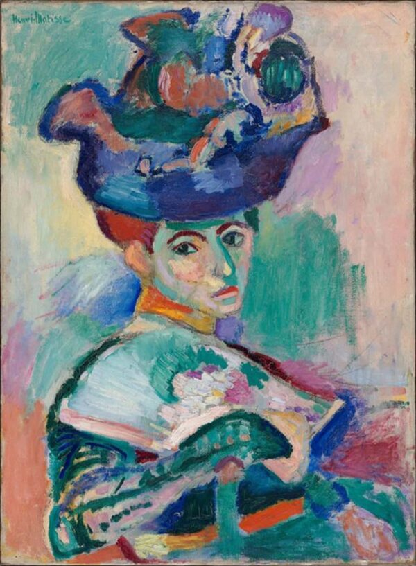 La mujer con sombrero 1905 – Matisse Henri Matisse 2024-11-21