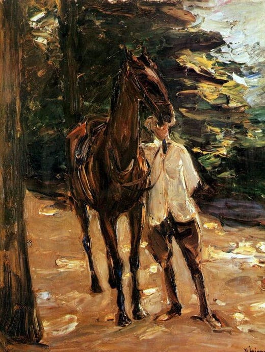 Hombre con un caballo – Max Liebermann Max Liebermann 2024-12-26