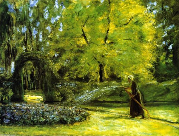 El riego de las flores en el jardín de setos – Max Liebermann Max Liebermann 2024-12-26