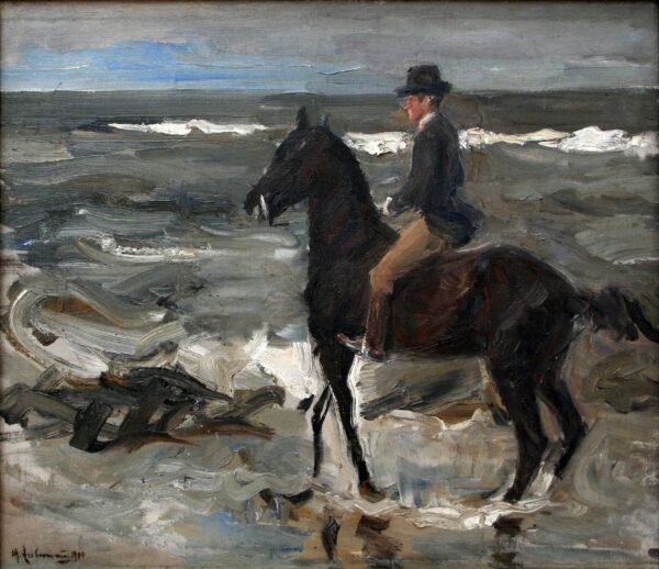 Jinete en la playa – Max Liebermann Max Liebermann 2024-12-26