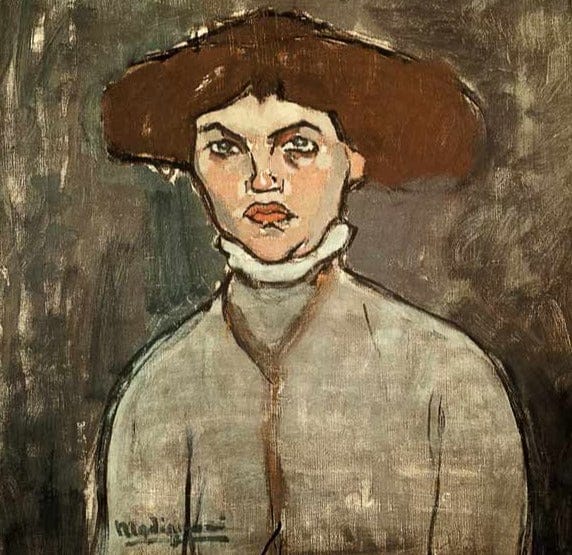 Retrato de una joven mujer – Amedeo Modigliani Amedeo Modigliani 2025-01-03