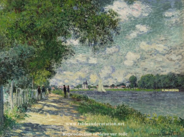 La Sena en Argenteuil – Cuadro de Monet Claude Monet 2024-11-21