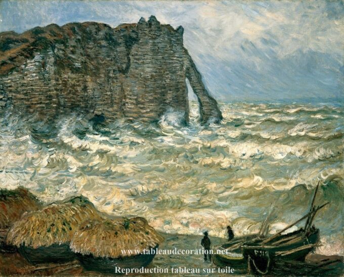 Mar agitado en Étretat – Claude Monet Claude Monet 2024-09-19