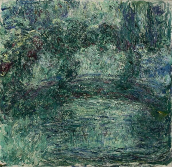 El puente japonés sobre el estanque de nenúfares en Giverny – Claude Monet Claude Monet 2024-11-21