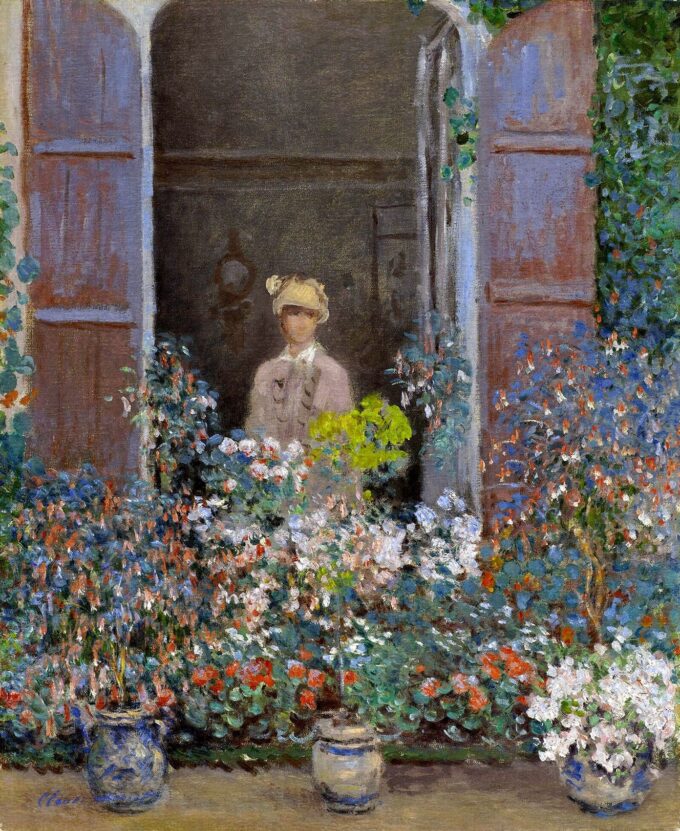 Camille Monet en su ventana, Argenteuil – Claude Monet Claude Monet 2024-09-19