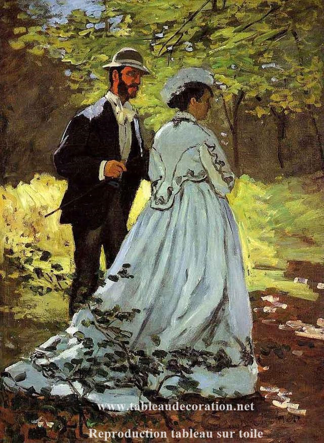 Los Paseantes – Cuadro de Monet Claude Monet 2024-09-19