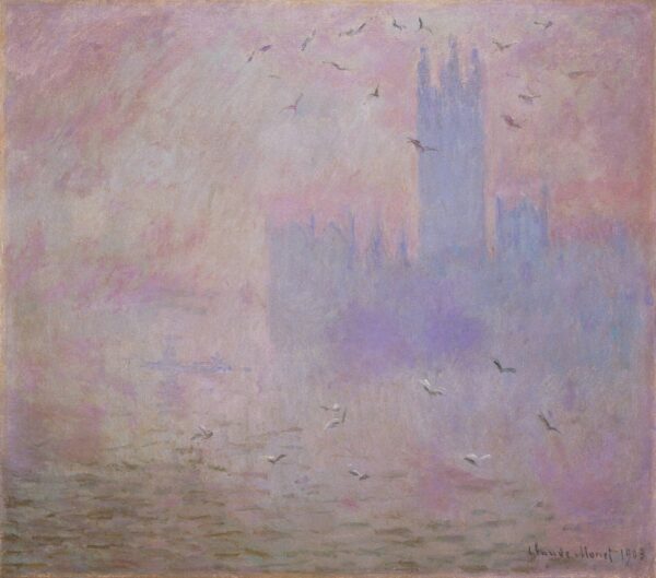 El Parlamento, gaviotas (W 1612) – Claude Monet Claude Monet 2024-11-21