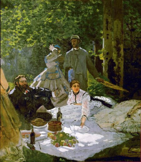 El almuerzo sobre la hierba (parte derecha) – Claude Monet Claude Monet 2024-12-22