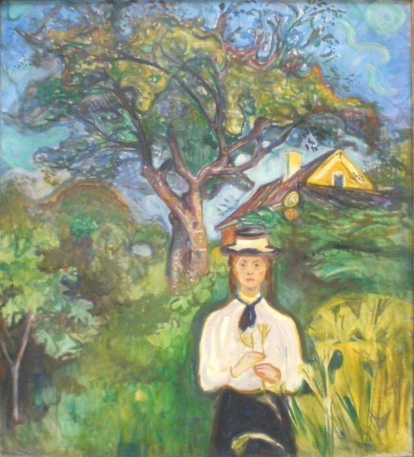 Chica bajo un manzano – Edvard Munch Edvard Munch 2024-11-21