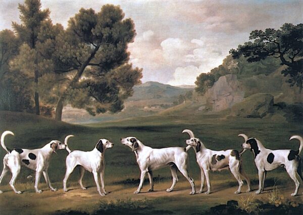 Foxhounds en un paisaje, 1762 – George Stubbs George Stubbs 2025-01-02