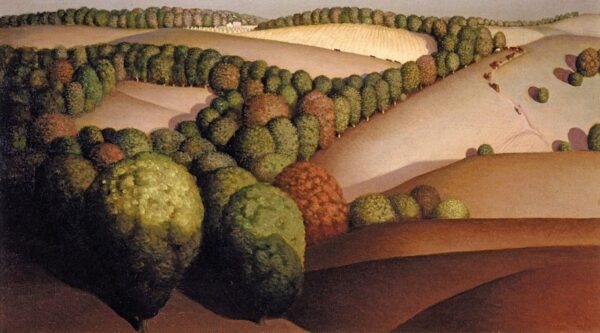 Bosque al atardecer – Grant Wood Grant Wood 2024-11-21