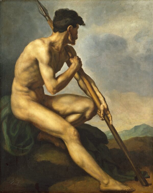 Guerrero desnudo con una lanza – Théodore Géricault Théodore Géricault 2024-11-21