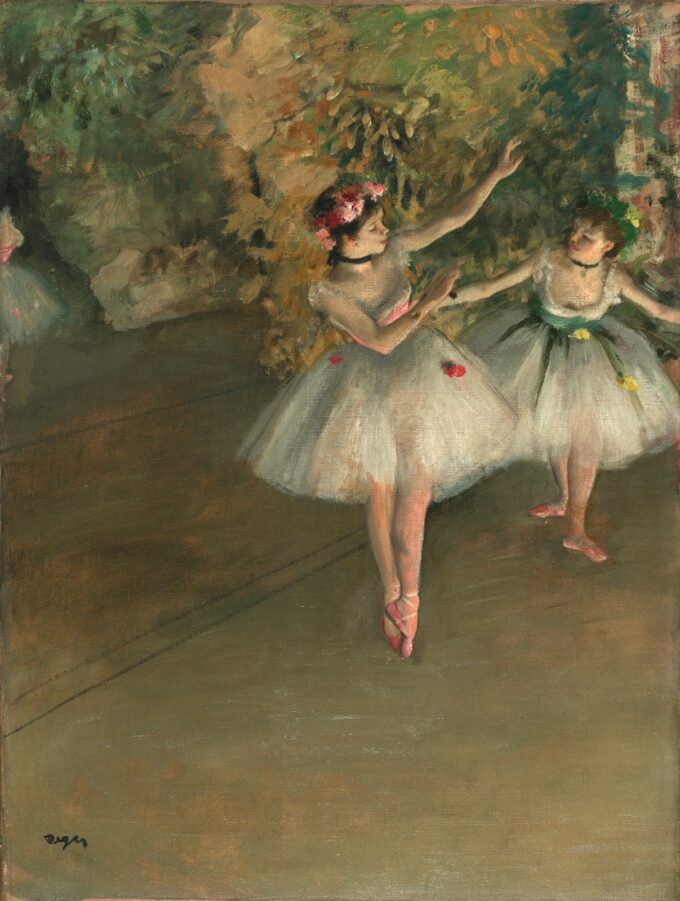 Dos bailarines en el escenario – Edgar Degas Edgar Degas 2024-09-20