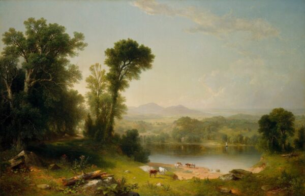 Paisaje pastoral, 1861 – Asher Brown Durand Asher Brown Durand 2024-12-22