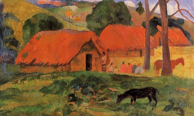 El perro frente a la choza – Paul Gauguin Paul Gauguin 2024-09-20