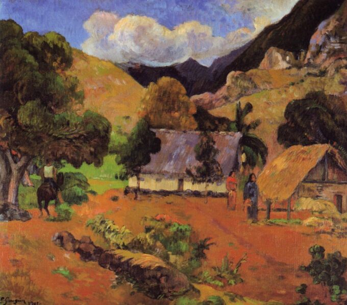 Paisaje con tres personas – Paul Gauguin Paul Gauguin 2024-09-20