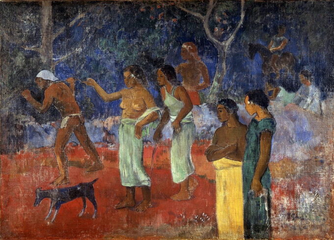 Escenas de la vida tahitiana – Paul Gauguin Paul Gauguin 2024-09-20