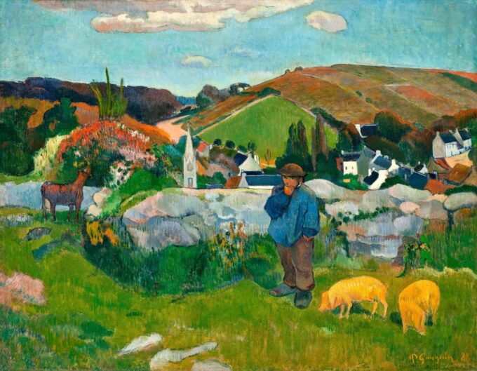 Manada de cerdos en Bretaña – Paul Gauguin Paul Gauguin 2024-09-20